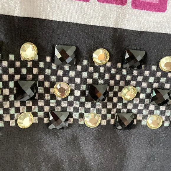 Diane von Fürstenberg Multicolour Silk Blouse - UK Size 8 - Pristine Condition - Picture 10 of 17